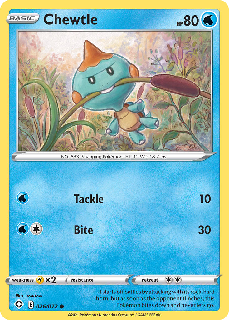Chewtle - Shining Fates SET-26