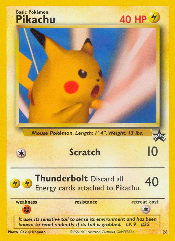 Pikachu - Wizards Black Star Promos SET-26