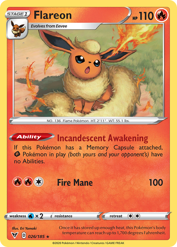 Flareon - Vivid Voltage SET-26