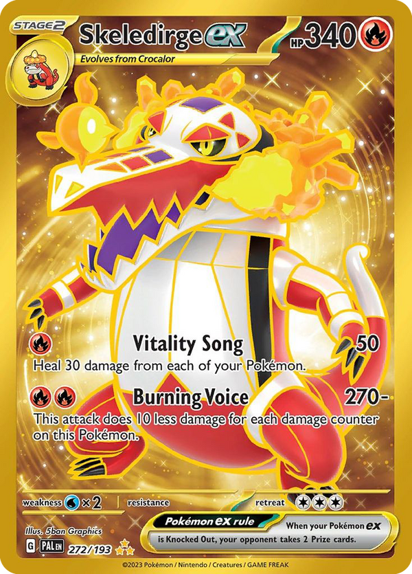 Skeledirge EX - Paldea Evolved SET-272