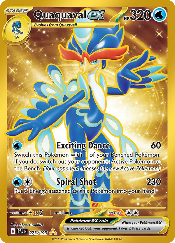 Quaquaval EX - Paldea Evolved SET-273
