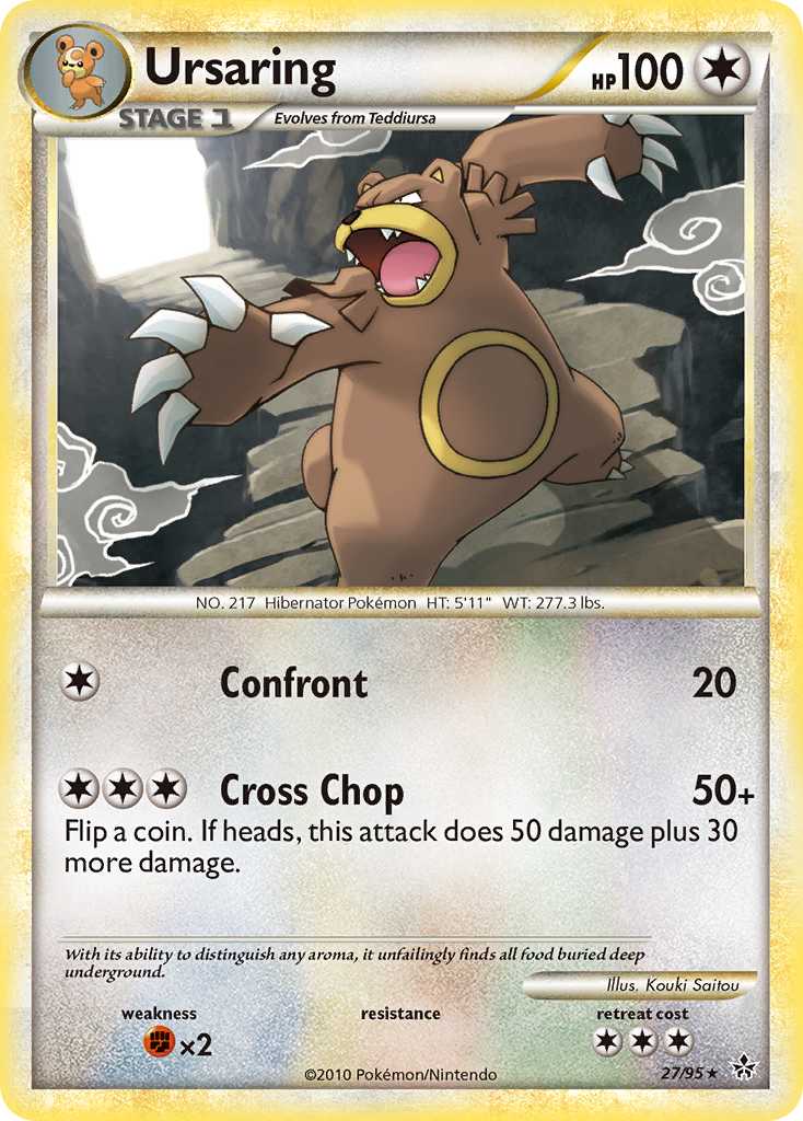 Ursaring - HS Unleashed SET-27