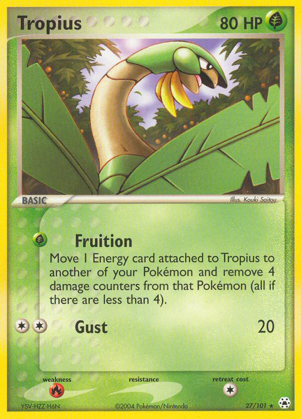 Tropius - Hidden Legends SET-27