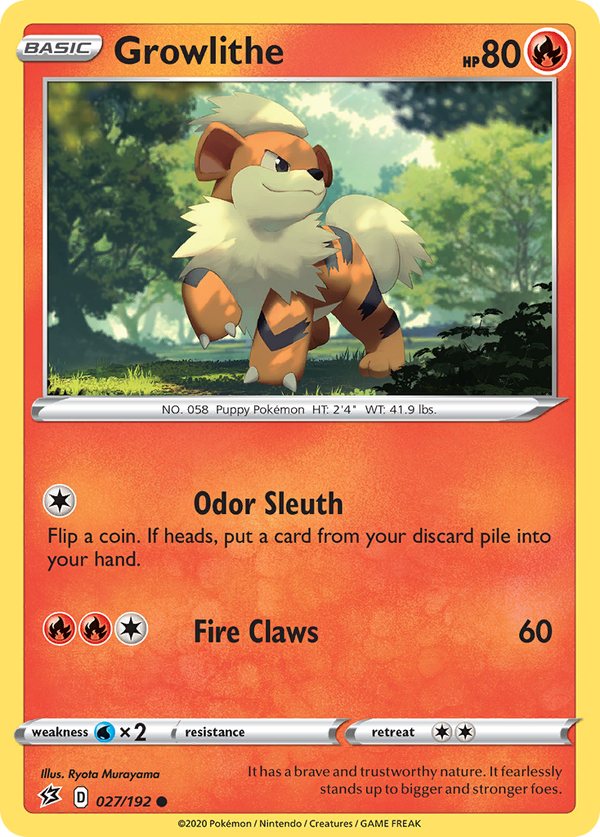 Growlithe - Rebel Clash SET-27