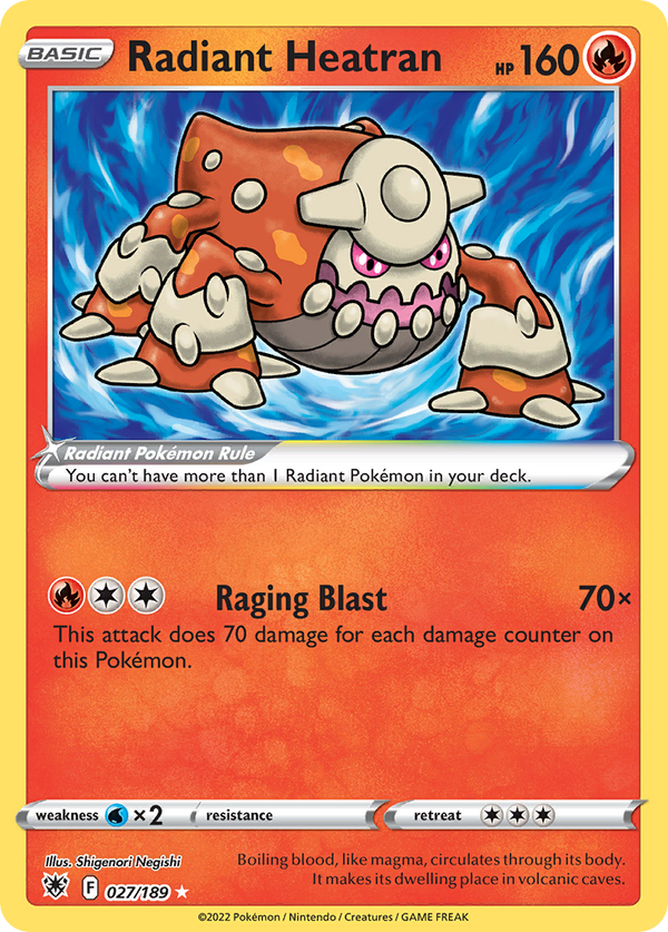 Radiant Heatran - Astral Radiance SET-27