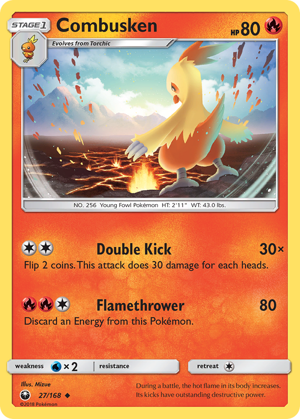 Combusken - Celestial Storm SET-27