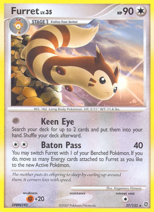 Furret - Secret Wonders SET-27