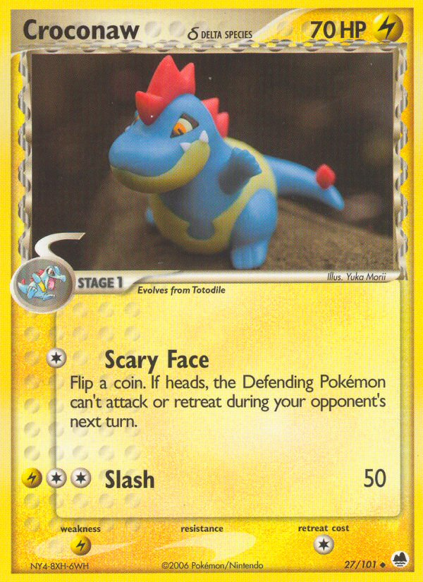 Croconaw? - Dragon Frontiers SET-27