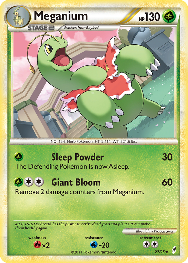 Meganium - Call of Legends SET-27