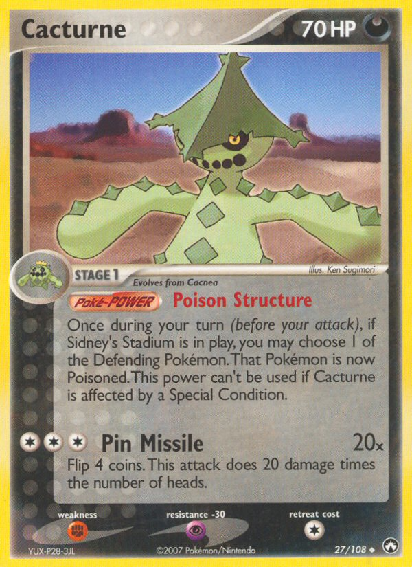 Cacturne - Power Keepers SET-27