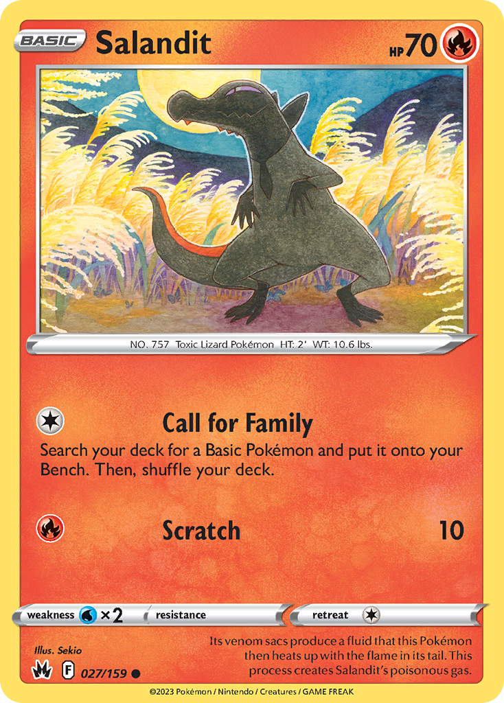 Salandit - Crown Zenith SET-27