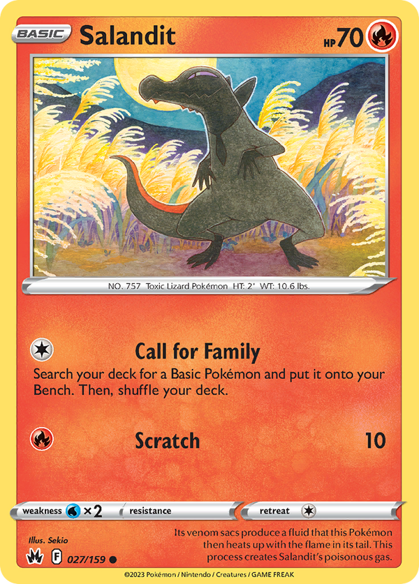 Salandit - Crown Zenith SET-27