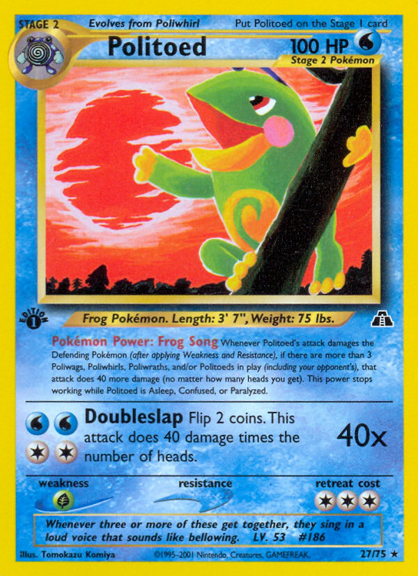 Politoed - Neo Discovery SET-27