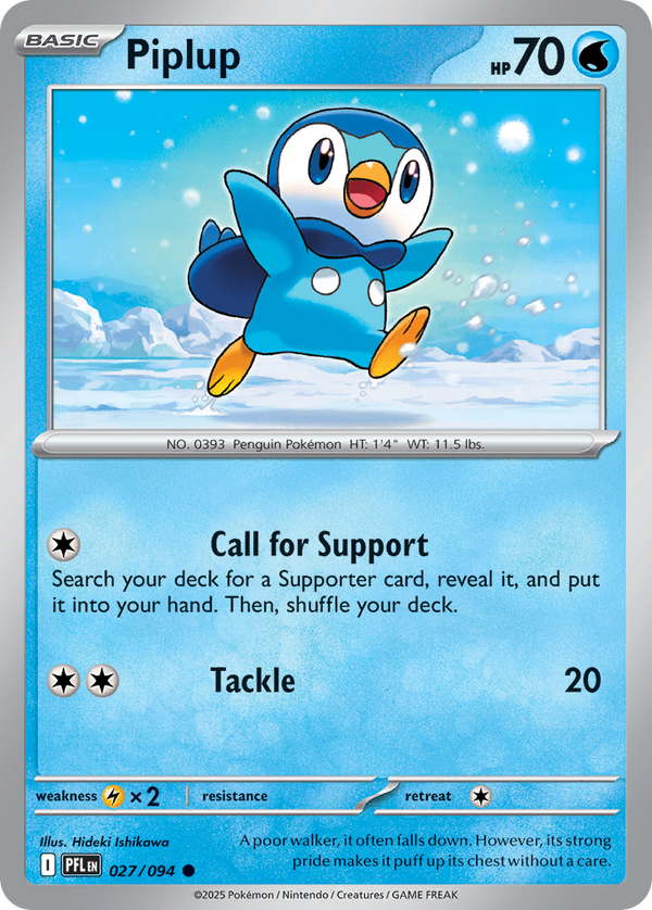 Piplup - Phantasmal Flames SET-27
