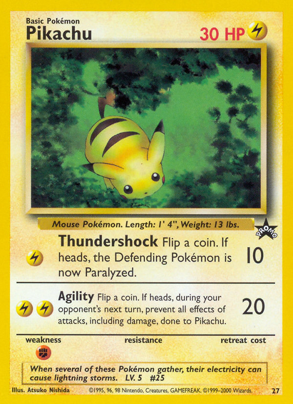 Pikachu - Wizards Black Star Promos SET-27