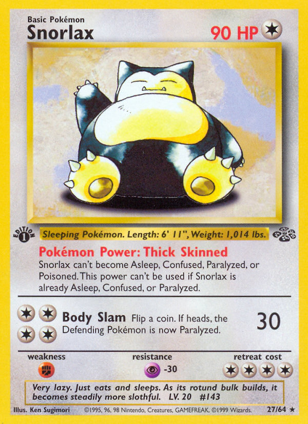 Snorlax - Jungle SET-27