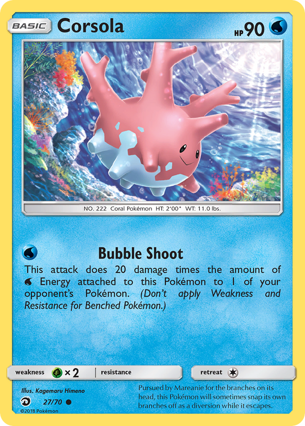 Corsola - Dragon Majesty SET-27