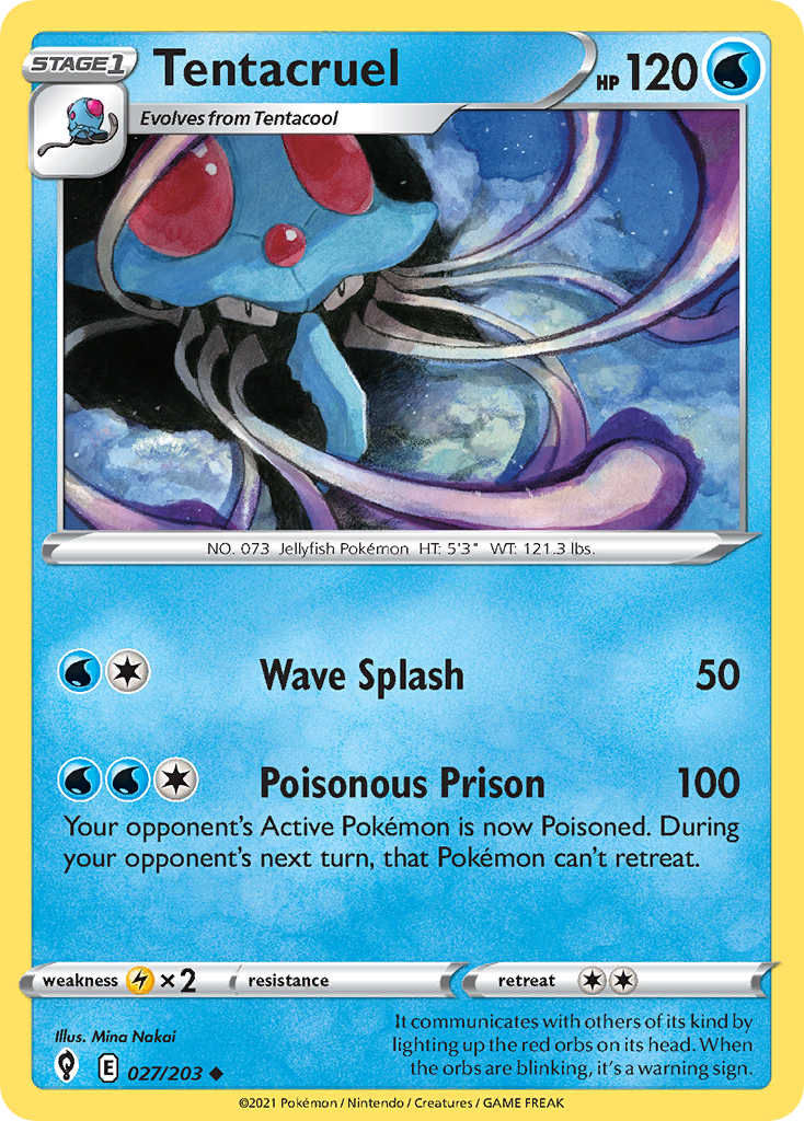 Tentacruel - Evolving Skies SET-27