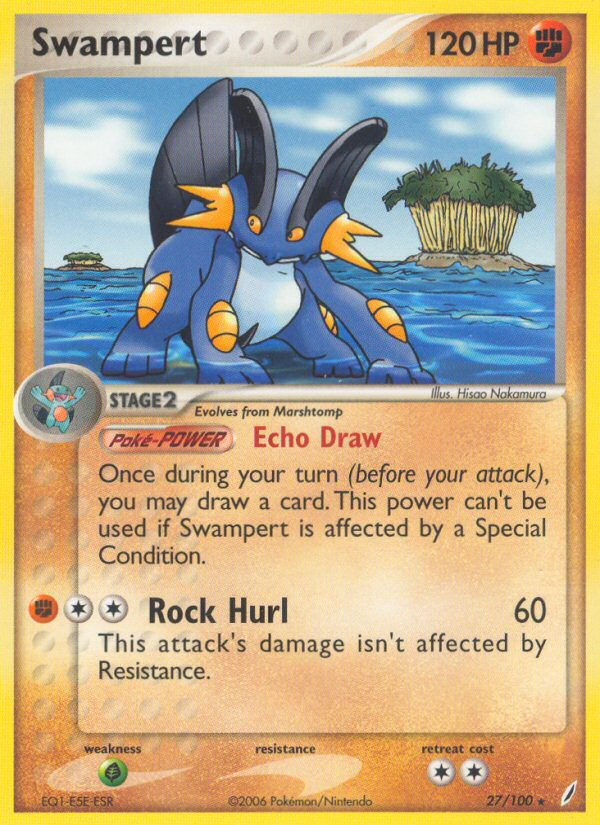 Swampert - Crystal Guardians SET-27