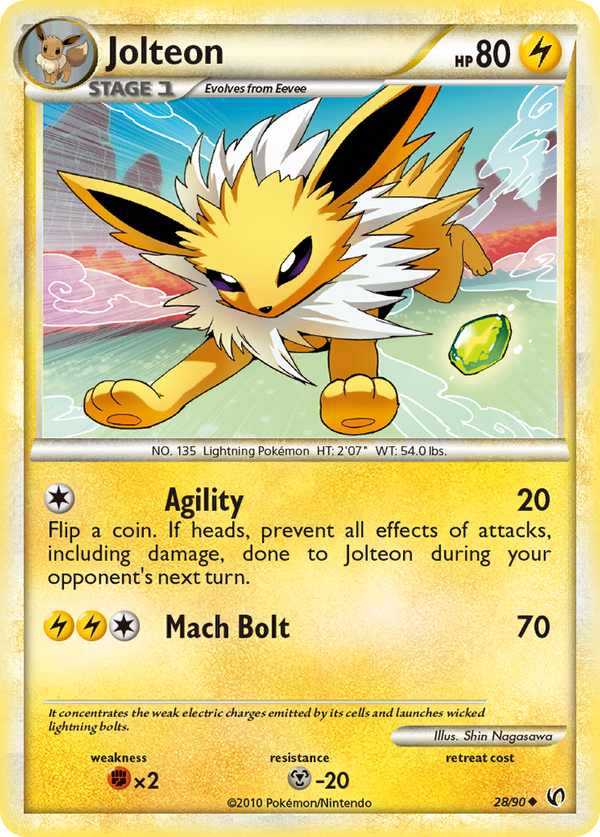 Jolteon - HS Undaunted SET-28