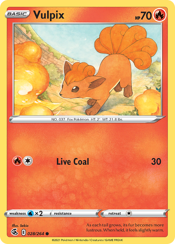 Vulpix - Fusion Strike SET-28