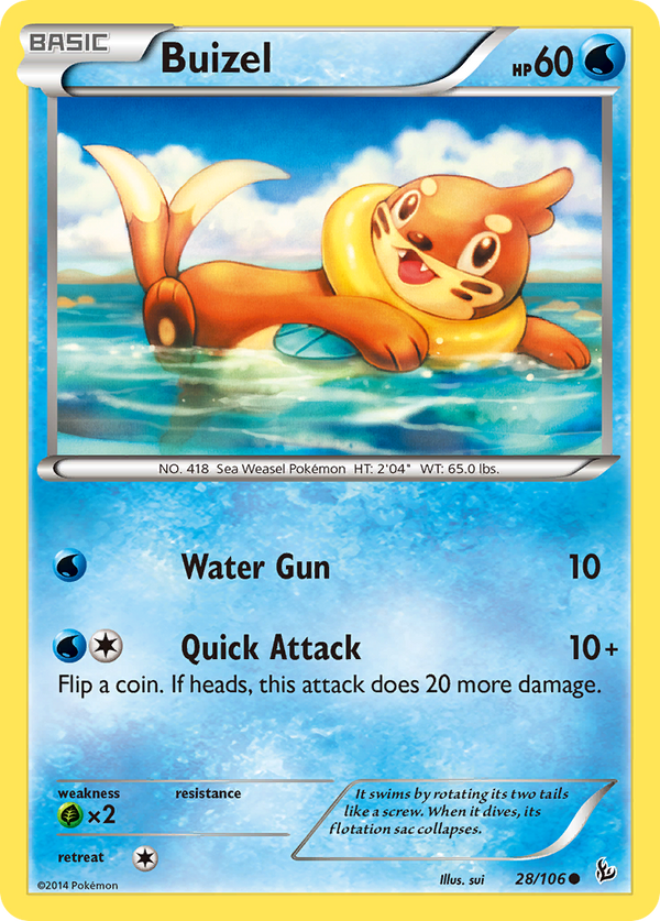 Buizel - Flashfire SET-28