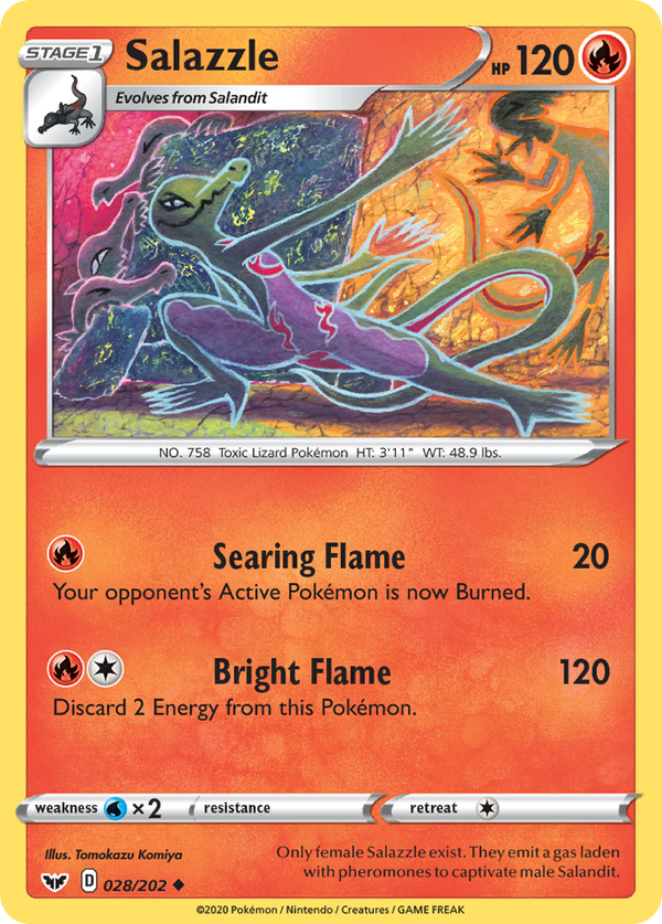 Salazzle - Sword & Shield SET-28