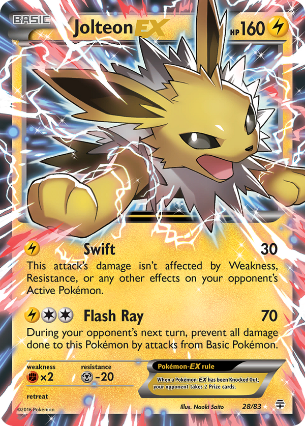 Jolteon-EX - Generations SET-28