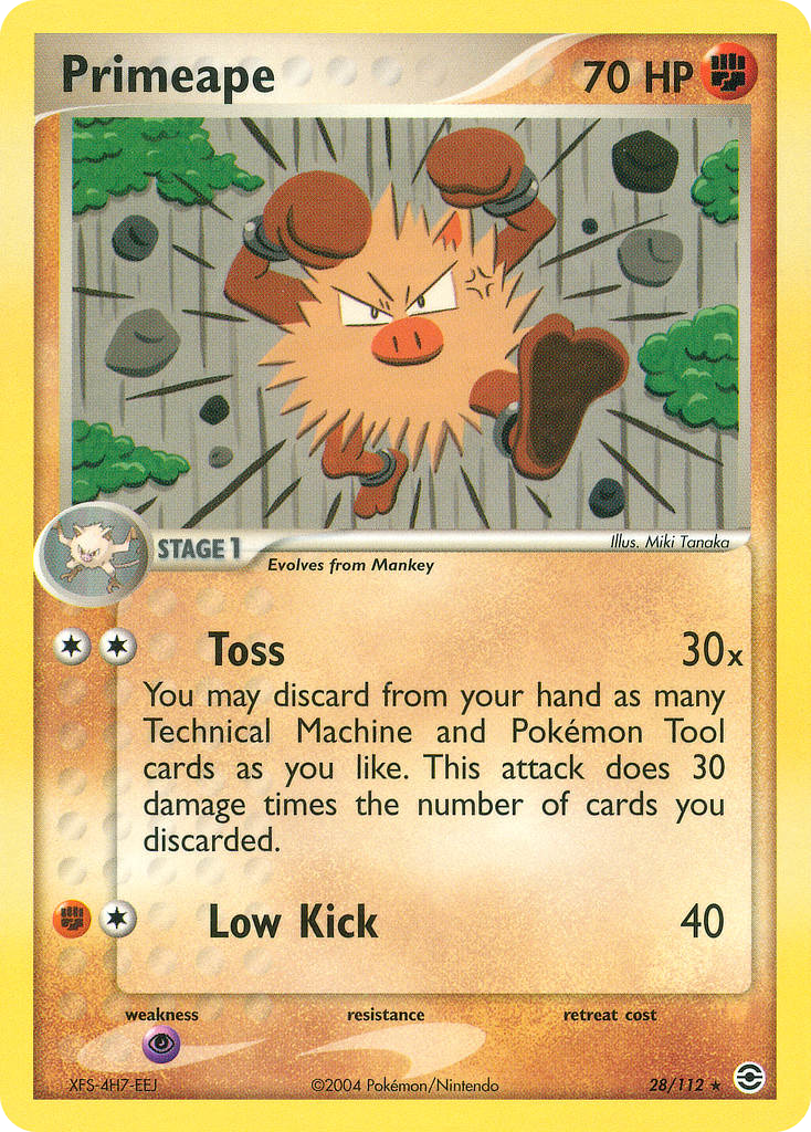 Primeape - FireRed & LeafGreen SET-28