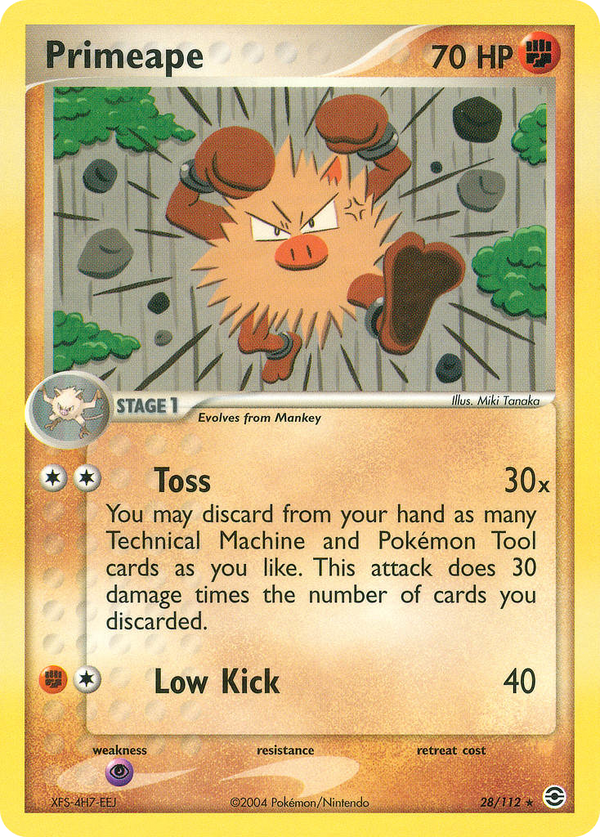 Primeape - FireRed & LeafGreen SET-28