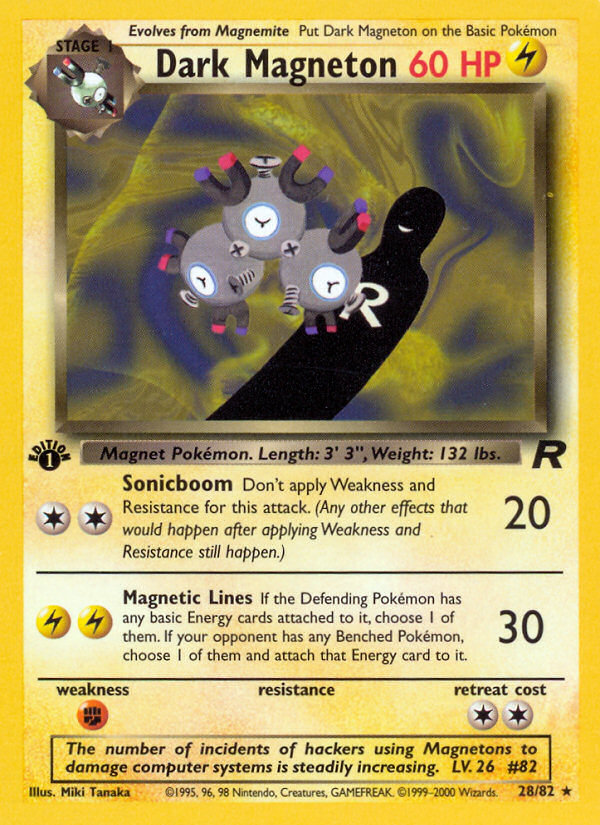 Dark Magneton - Team Rocket SET-28