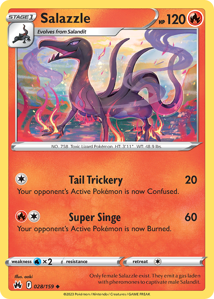 Salazzle - Crown Zenith SET-28