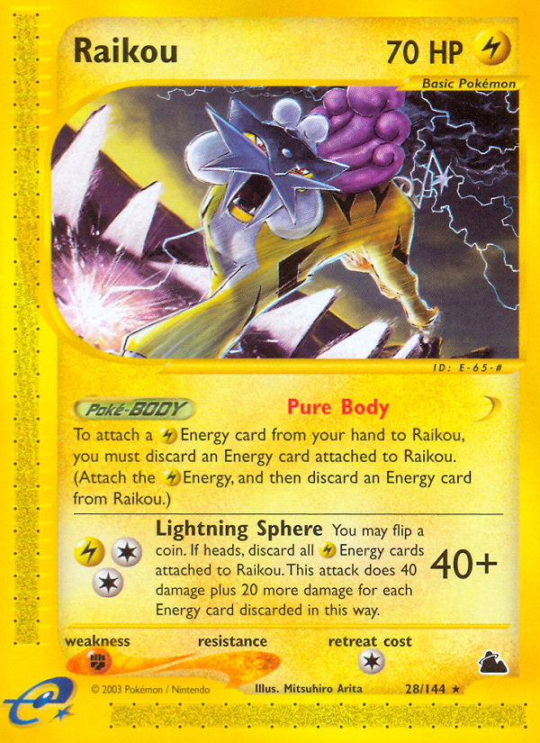 Raikou - Skyridge SET-28