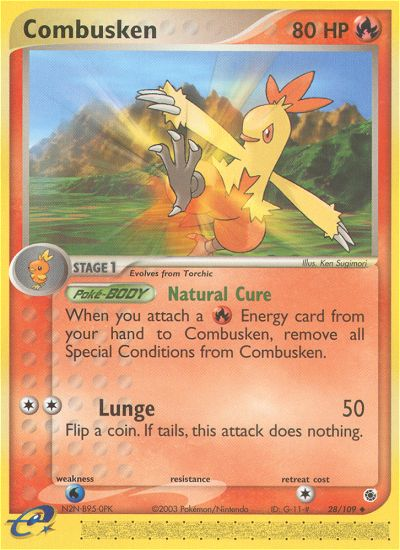Combusken - Ruby & Sapphire SET-28