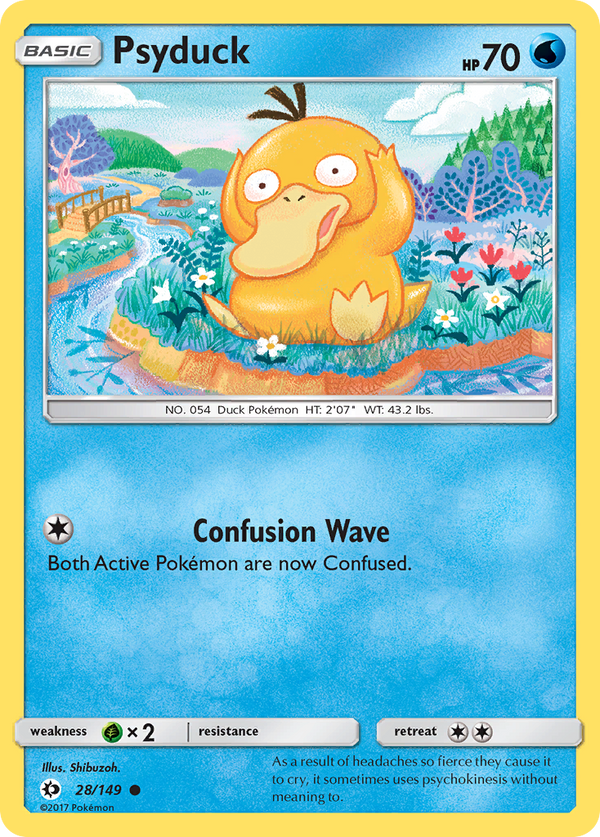 Psyduck - Sun & Moon SET-28