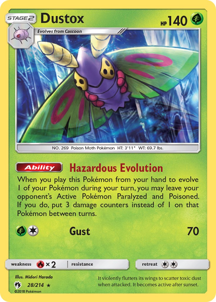 Dustox - Lost Thunder SET-28