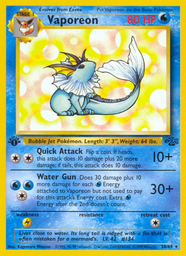 Vaporeon - Jungle SET-28