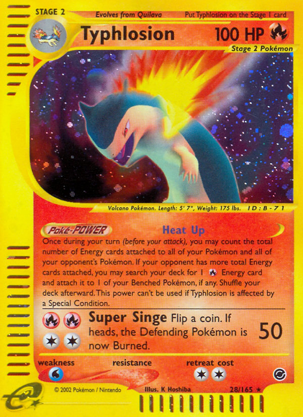 Typhlosion - Expedition Base Set SET-28