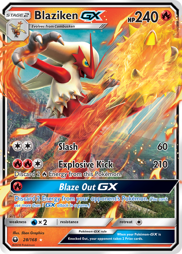 Blaziken-GX - Celestial Storm SET-28