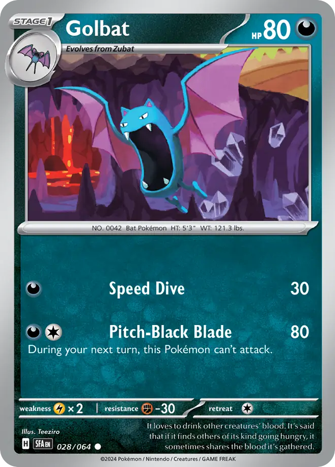 Golbat - Shrouded Fable SET-28
