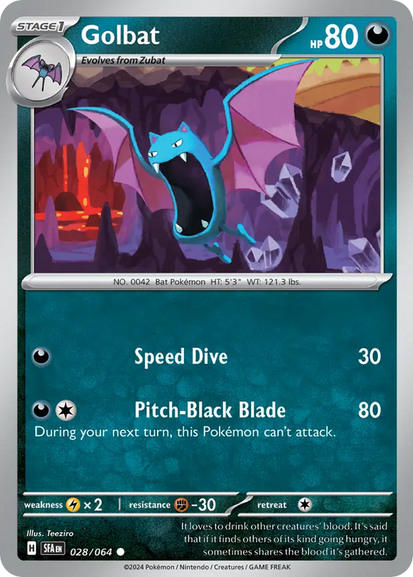 Golbat - Shrouded Fable SET-28