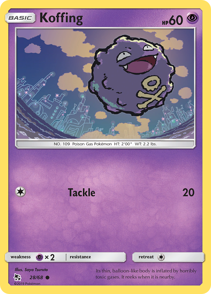 Koffing - Hidden Fates SET-28