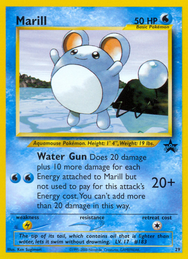 Marill - Wizards Black Star Promos SET-29