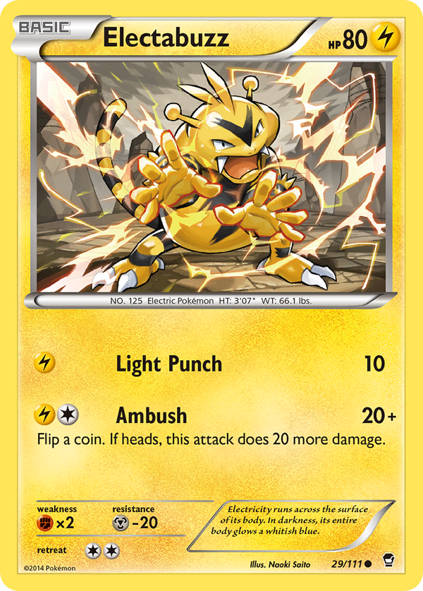 Electabuzz - Furious Fists SET-29