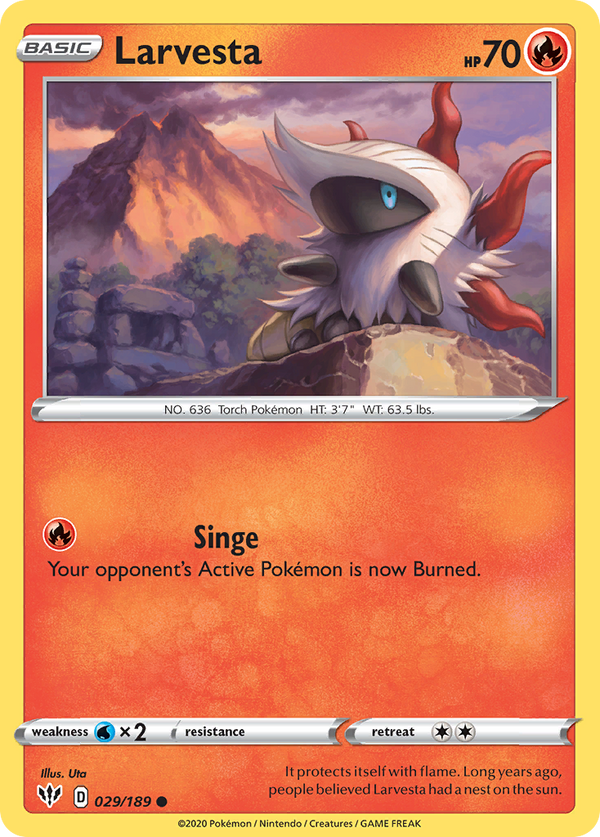 Larvesta - Darkness Ablaze SET-29