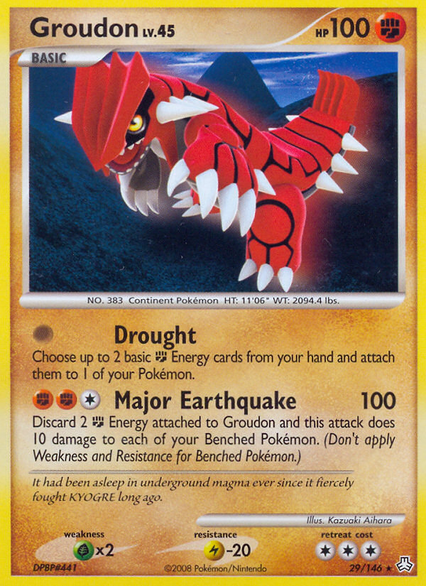 Groudon - Legends Awakened SET-29