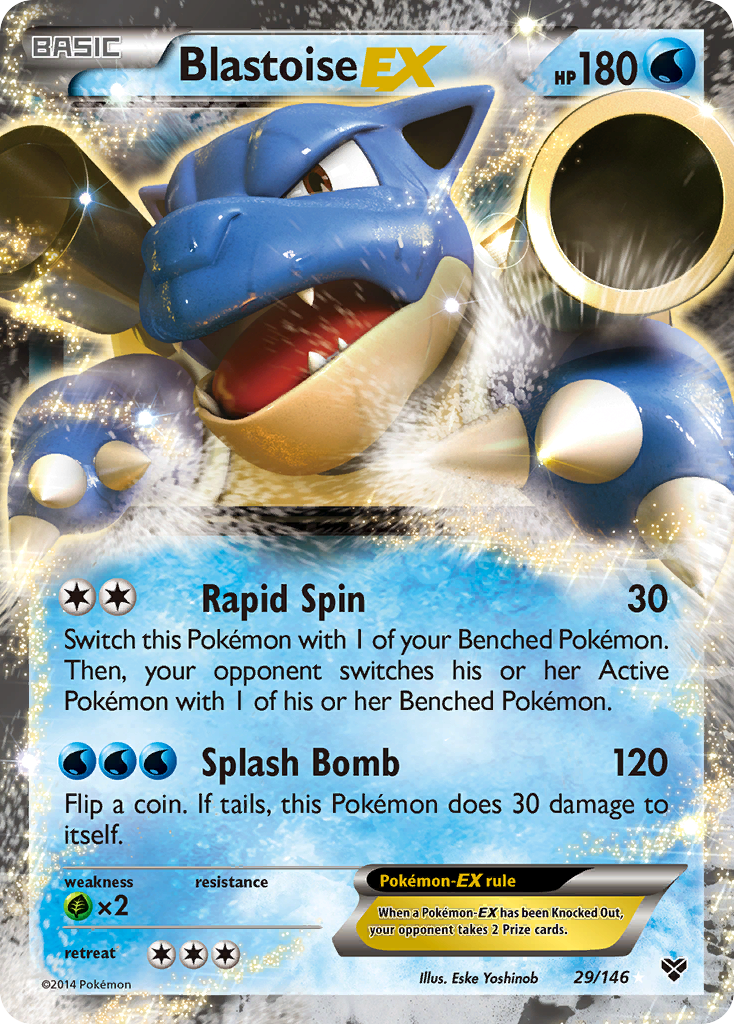 Blastoise-EX - XY SET-29