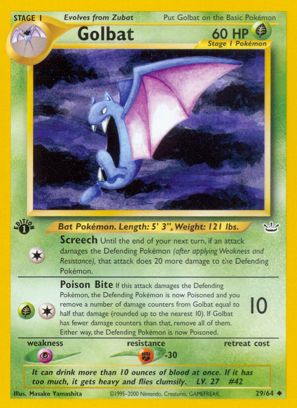 Golbat - Neo Revelation SET-29