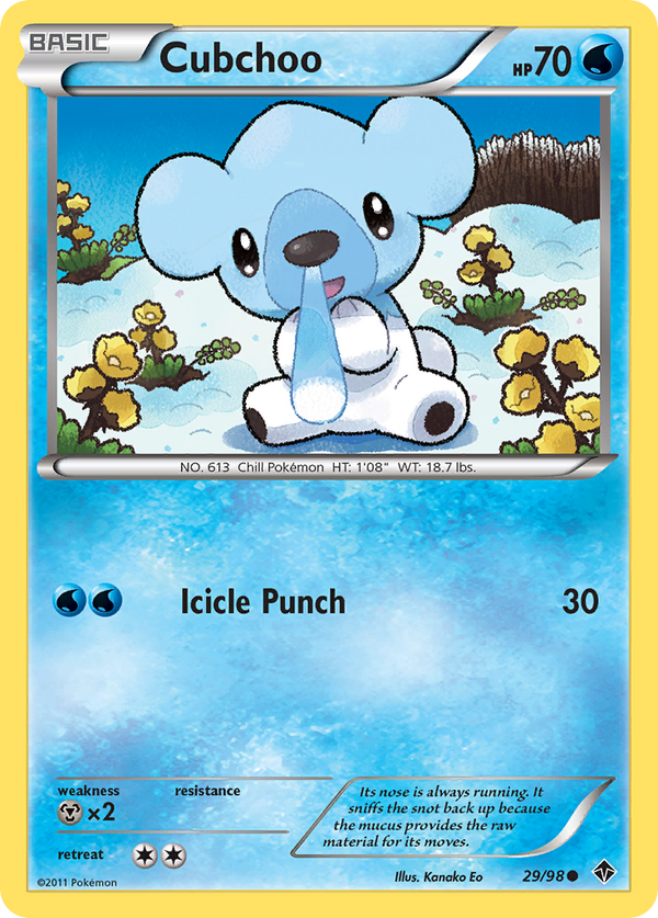 Cubchoo - Emerging Powers SET-29