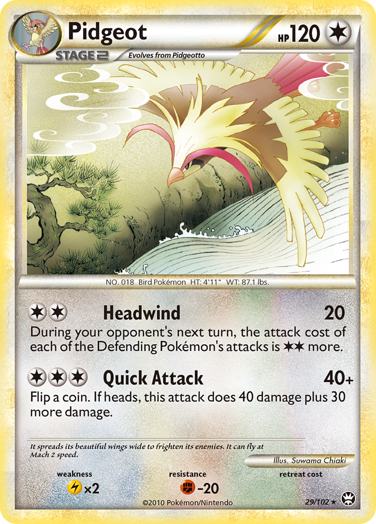 Pidgeot - HS Triumphant SET-29